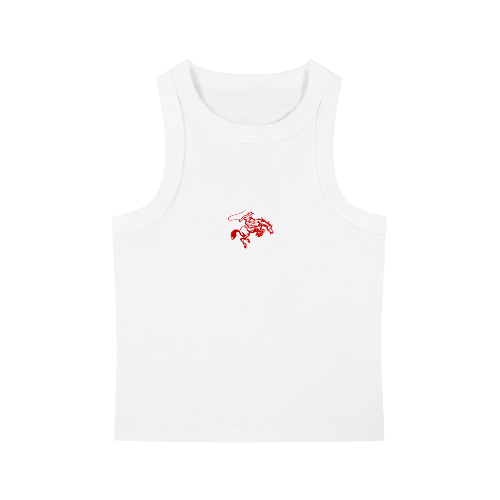 Steel Cowboy Monogram Baby Tee