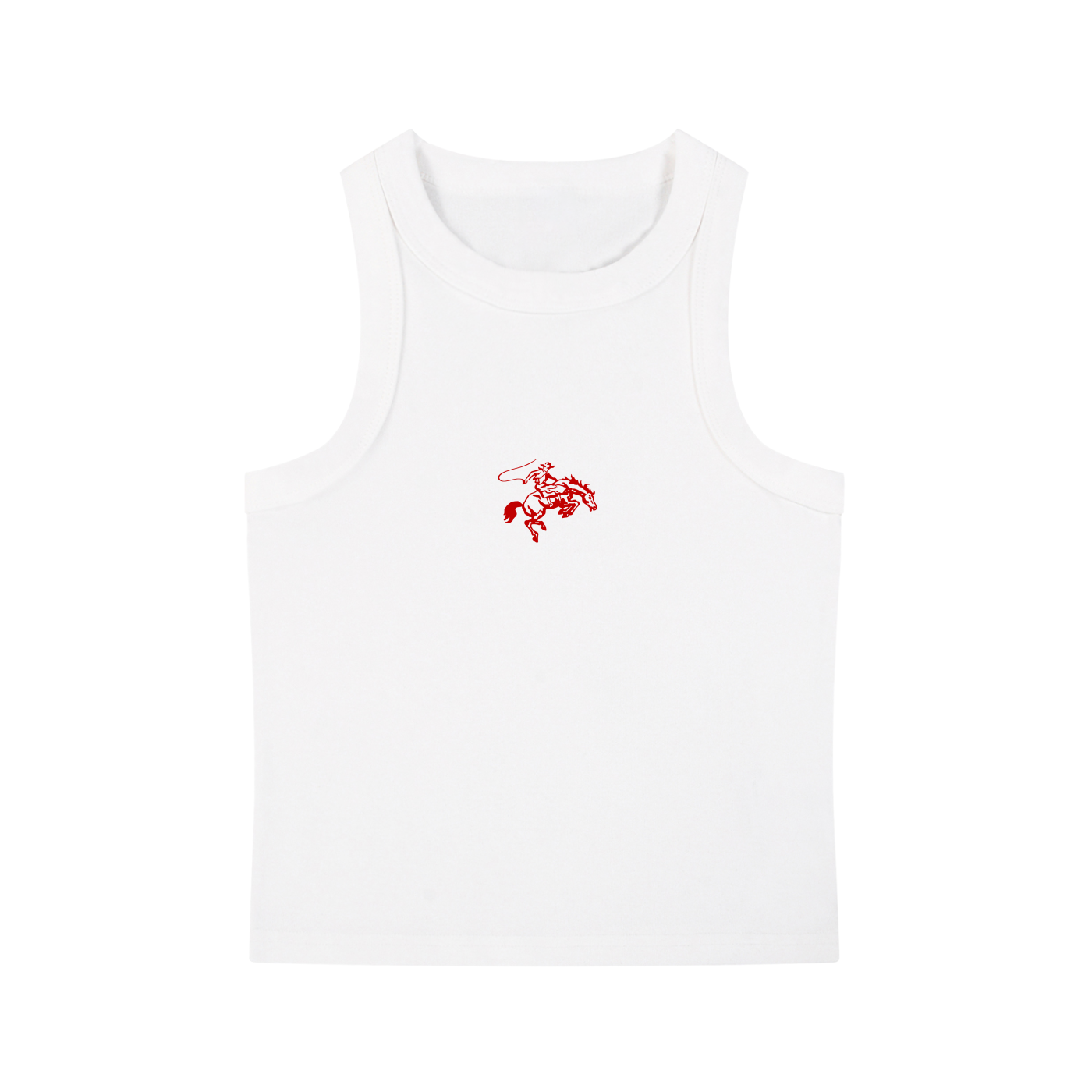 Steel Cowboy Monogram Baby Tee